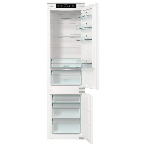 Frigider încorporabil Gorenje NRKI519E41 White 208l / No Frost, 76l / No Frost, E photo 3
