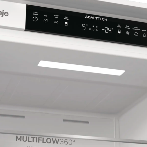 Frigider încorporabil Gorenje NRKI519E41 White 208l / No Frost, 76l / No Frost, E photo 8