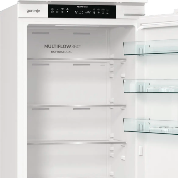Frigider încorporabil Gorenje NRKI519E41 White 208l / No Frost, 76l / No Frost, E photo 9