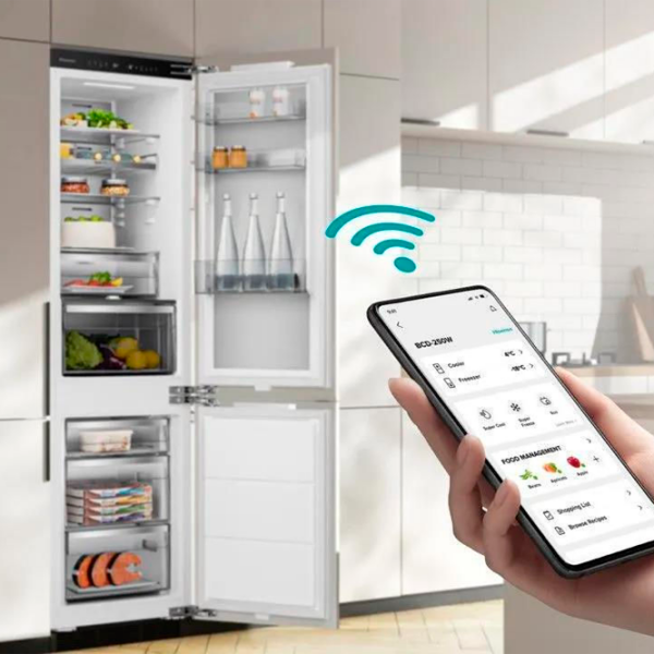 Frigider încorporabil Hisense RB3B250SAWE White 176l / No Frost, 76l / No Frost, E photo 9