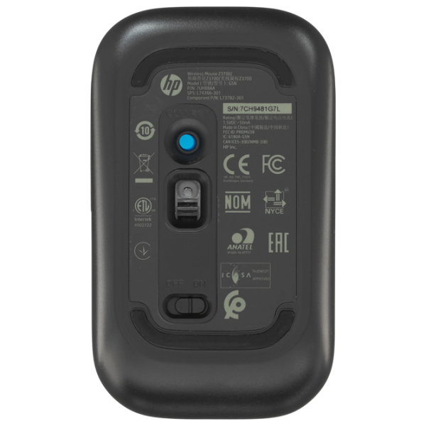 Мышь HP Z3700 Синий Беспроводные, 1200 dpi photo 2