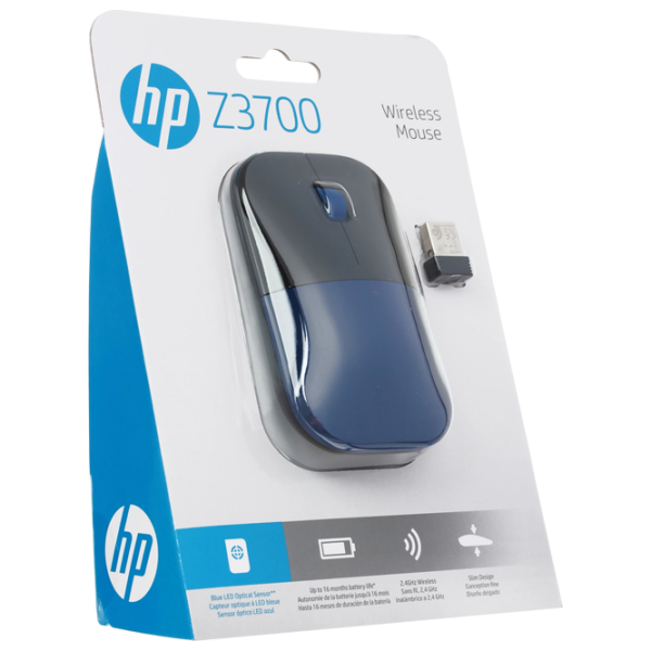 Мышь HP Z3700 Синий Беспроводные, 1200 dpi photo 5