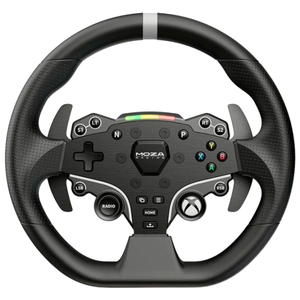 Volan Moza Racing ES Steering Wheel Black Cu fir / 22 buttons photo 1