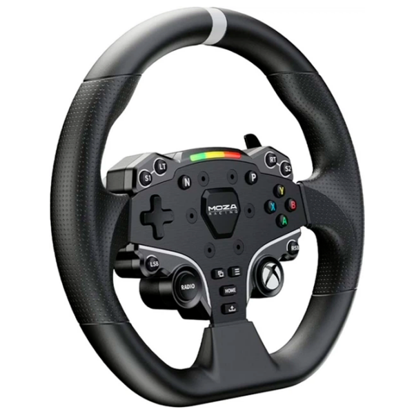 Volan Moza Racing ES Steering Wheel Black Cu fir / 22 buttons photo 2