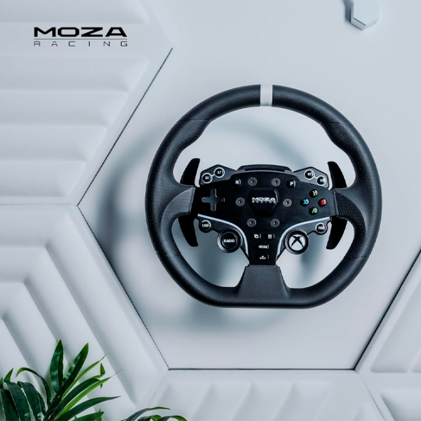 Volan Moza Racing ES Steering Wheel Black Cu fir / 22 buttons photo 6