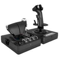 Джойстик Logitech G X56 HOTAS Черный Проводная / 31 buttons