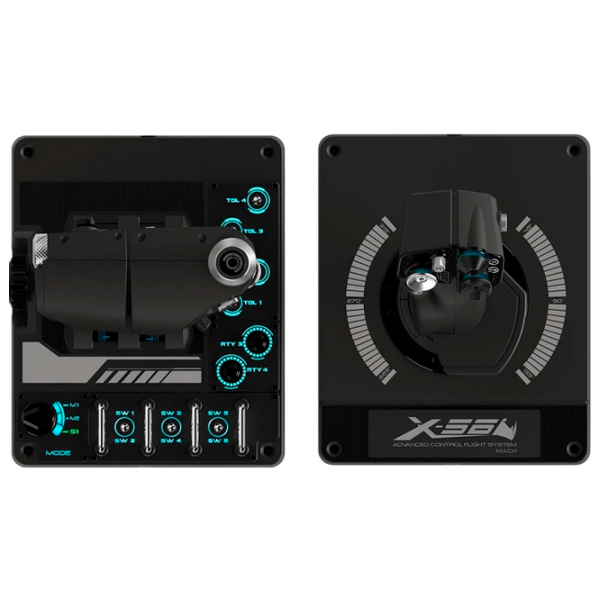 Джойстик Logitech G X56 HOTAS Черный Проводная / 31 buttons photo 4