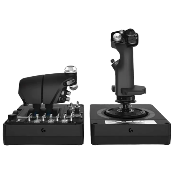 Джойстик Logitech G X56 HOTAS Черный Проводная / 31 buttons photo 5