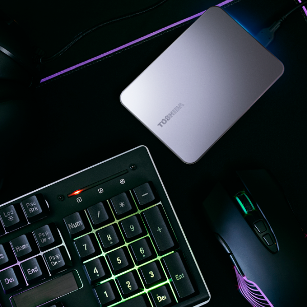 Внешний накопитель HDD Toshiba Canvio Gaming 1 ТБ Серый  photo 3