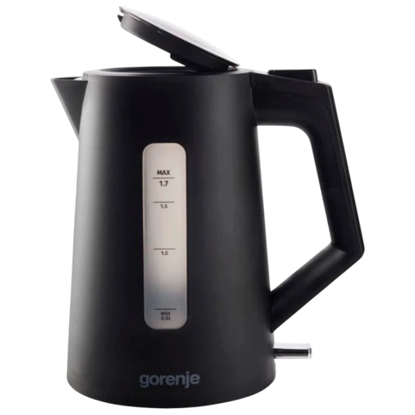 Электрочайник Gorenje K17OPB Черный 2200 Вт, 1.7л, Внутреннее покрытие: Пластик photo 1