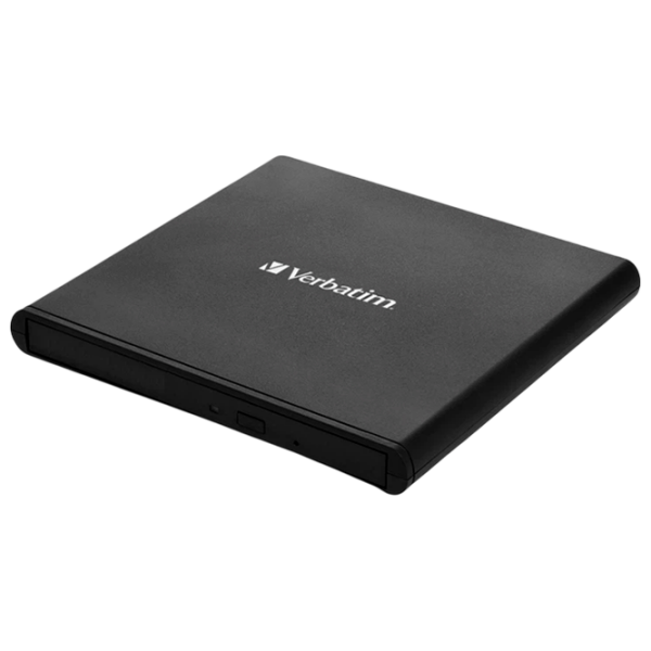 Оптический привод Verbatim External Slimline Черный USB 2.0, Пластик photo 1