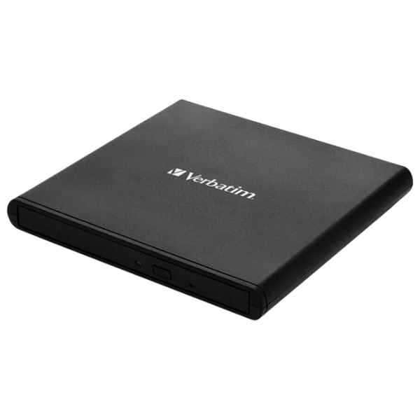 Оптический привод Verbatim External Slimline Черный USB 2.0, Пластик photo 1