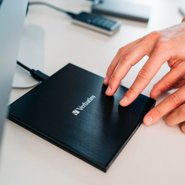 Оптический привод Verbatim External Slimline Черный USB 2.0, Пластик photo 7