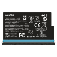Аккумулятор для экшн камеры Insta360 Battery Черный 
