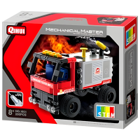 Конструктор XTech Bricks Mini Fire Truck With Water Spraying Красный Количество деталей 163, 8+