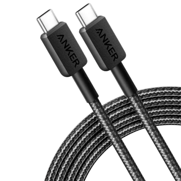 Кабель для телефона Anker Braided USB Type-C / USB Type-C Черный  photo 2