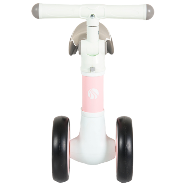 Bicicletă fără pedale Moni Lil`s Bike Pink White Plastic / Pentru copii photo 2