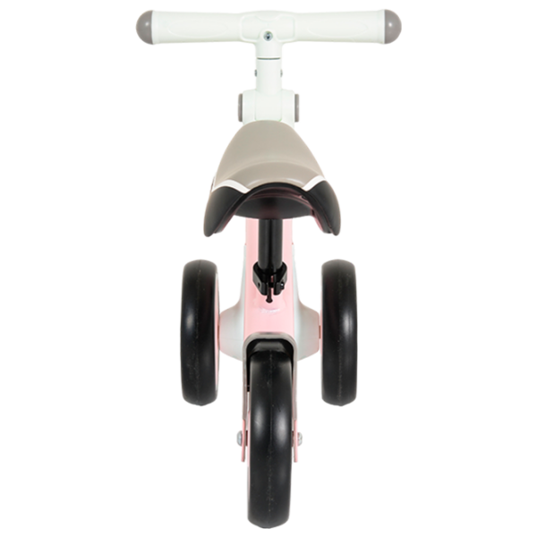 Bicicletă fără pedale Moni Lil`s Bike Pink White Plastic / Pentru copii photo 4