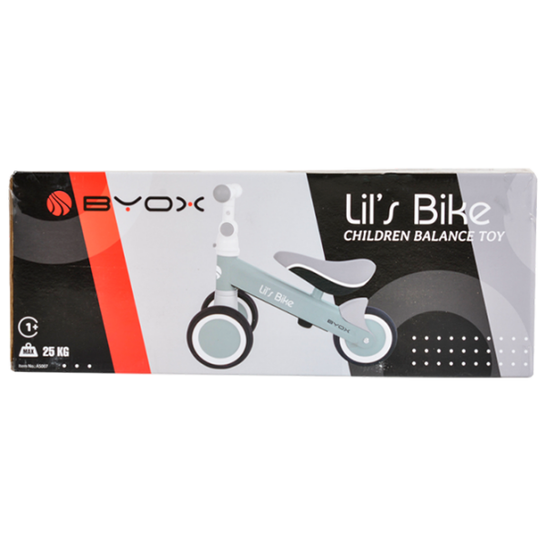 Bicicletă fără pedale Moni Lil`s Bike Pink White Plastic / Pentru copii photo 6