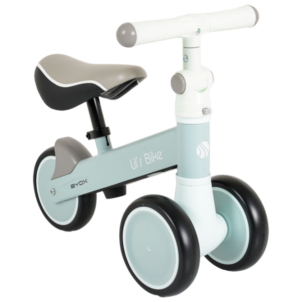 Bicicletă fără pedale Moni Lil`s Bike Gray White Plastic / Pentru copii photo 1