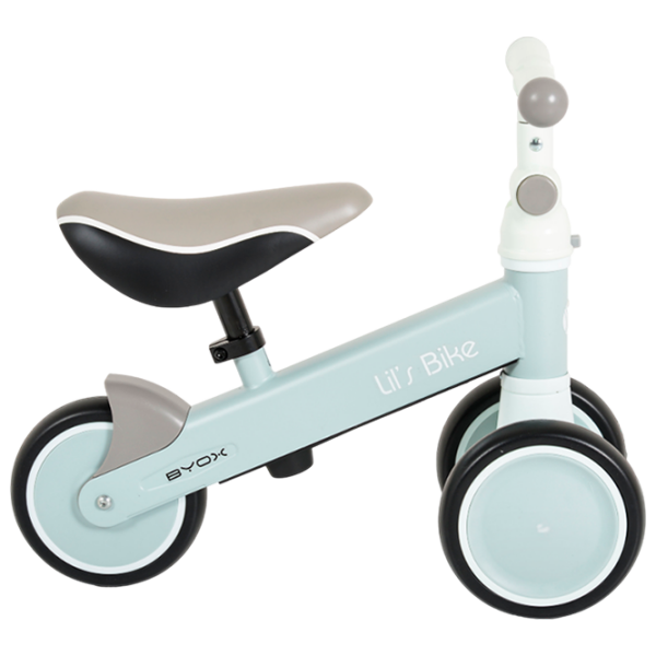 Bicicletă fără pedale Moni Lil`s Bike Gray White Plastic / Pentru copii photo 2