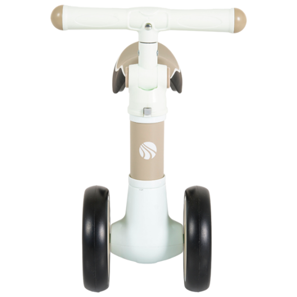 Bicicletă fără pedale Moni Lil`s Bike Beige White Plastic / Pentru copii photo 3