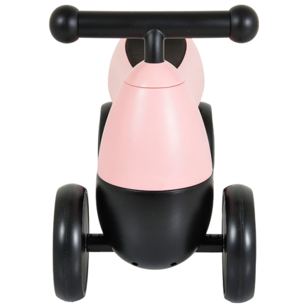 Bicicletă fără pedale Moni Bugsy Pink Black Plastic / Pentru copii photo 3