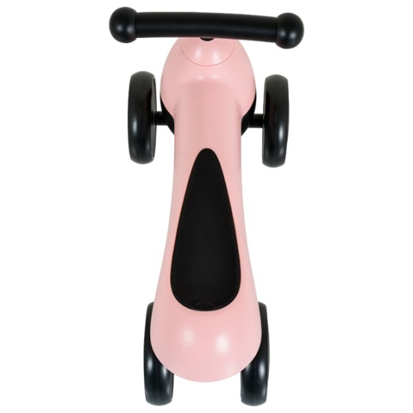 Bicicletă fără pedale Moni Bugsy Pink Black Plastic / Pentru copii photo 4