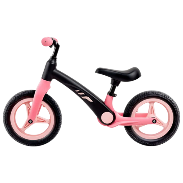 Bicicletă fără pedale Hape Learner Balance Bike Pink Black Polimer / Pentru copii photo 1