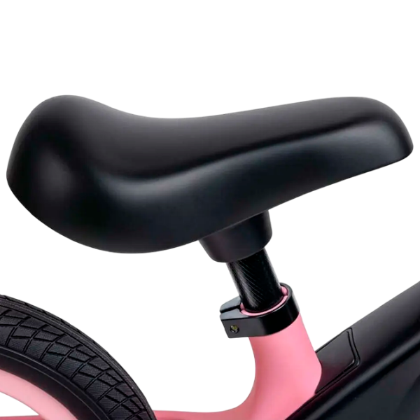 Bicicletă fără pedale Hape Learner Balance Bike Pink Black Polimer / Pentru copii photo 5