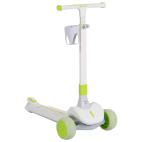 Детский двухколёсный самокат Moni Aero (MT.227468) Lime Green 3 года, 50 кг, Полиуретановые