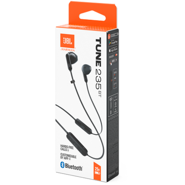 Căști JBL T235BT Black Fără fir / Personal / In ear photo 6