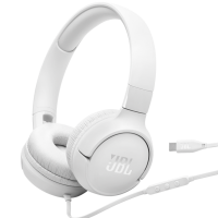 Căști JBL T520C White Cu fir / Personal / On the ear