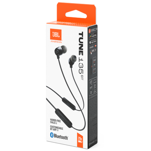 Căști JBL T135BT Black Fără fir / Personal / In ear photo 9