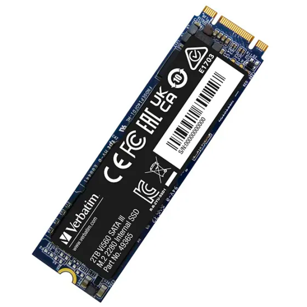 SSD Verbatim Vi560 S3 M.2 2 TB Viteza de citire: 550 MB/s,
Viteza de inscriere: 500 MB/s photo 2