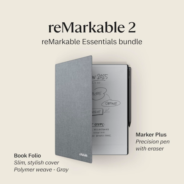 Графический планшет reMarkable 2 Essentials Bundle Серый ,  photo 3