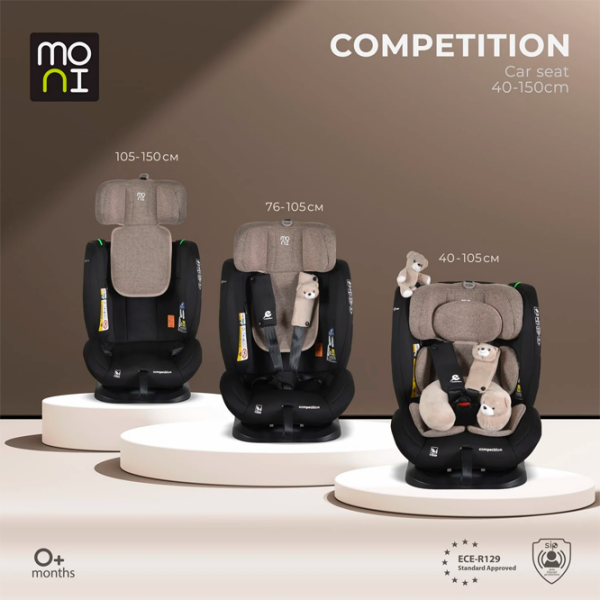 Scaun auto Moni Competition MT.227947 Beige 0 luni - 12 ani, 36 kg photo 10