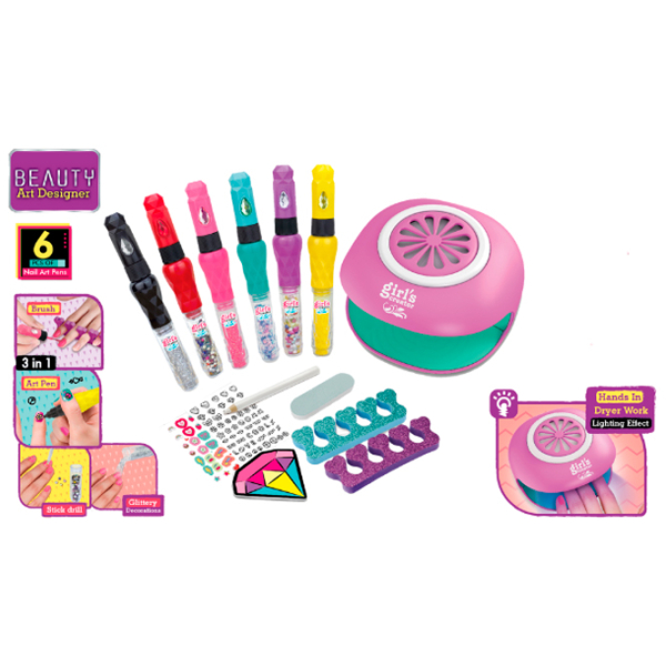 Kосметический набор Essa Toys Beauty and style MBK-522Y Разноцветный Для девочек, 5+ photo 3
