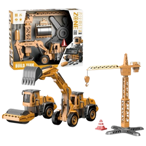 Set de mașini Essa Toys Tehnică de construcție YW9101C
Black
Yellow