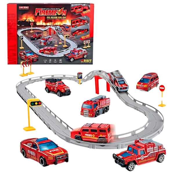 Set de mașini Essa Toys Pompierii MH-147
Multicolor
Multicolor