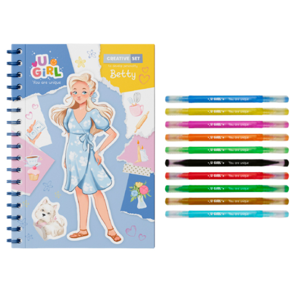 Set de creație DoDo ArtDeco Betty 300952 Multicolor Pentru fetițe, 6+ photo 2