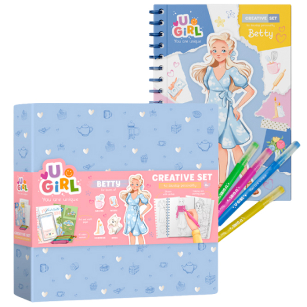 Set de creație DoDo ArtDeco Betty 300952 Multicolor Pentru fetițe, 6+ photo 6