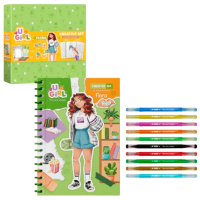 Set de creație DoDo ArtDeco FLORA 300952 Multicolor Pentru fetițe, 6+