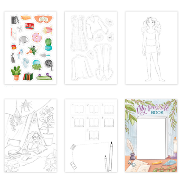 Set de creație DoDo ArtDeco FLORA 300952 Multicolor Pentru fetițe, 6+ photo 4