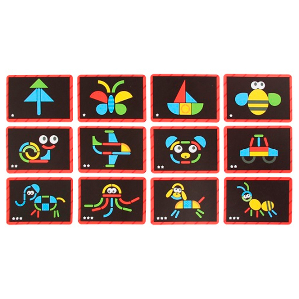 Set de creație Hape String Art Valiza cu magneți E1631 Multicolor Pentru copii, 3+ photo 4