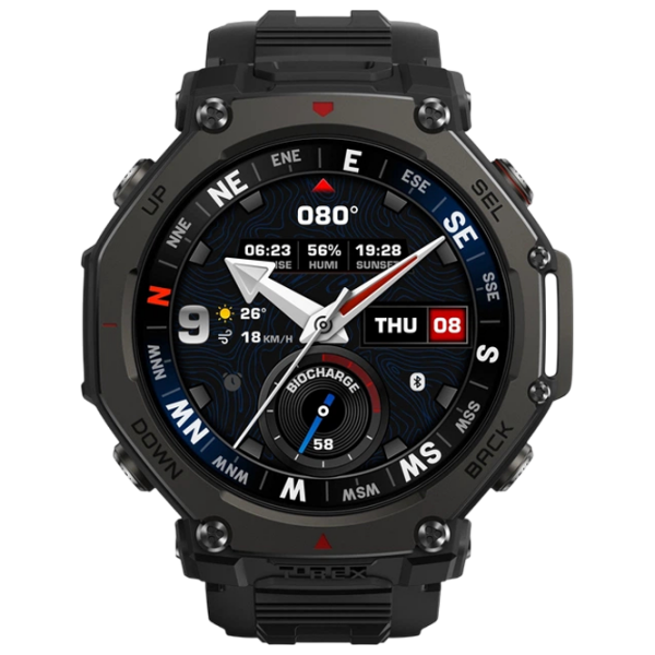 Умные часы Amazfit T-Rex 3 Pro Черный 1.5" | 48 мм | Полимер/Силикон
| W2443EU1N photo 2