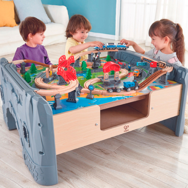Jucărie interactivă Hape Cale ferată E3766 Multicolor Pentru copii, 3+ photo 4