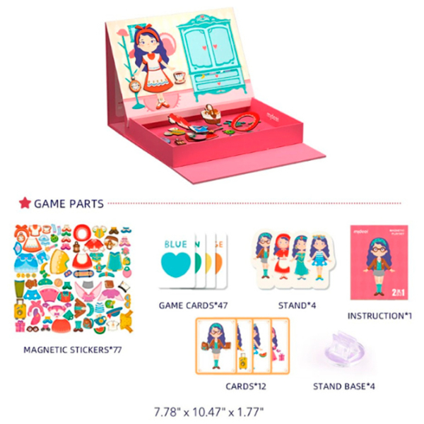 Set de creație Mideer Art Fetița drăgălașă MD3233 Multicolor Pentru fetițe, 3+ photo 2
