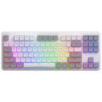 Tastatură Hator Rockfall 3 Mecha TKL White Gaming, Fără fir