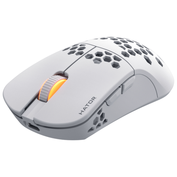 Мышь Hator Stellar Белый Беспроводные / 12000 dpi photo 2